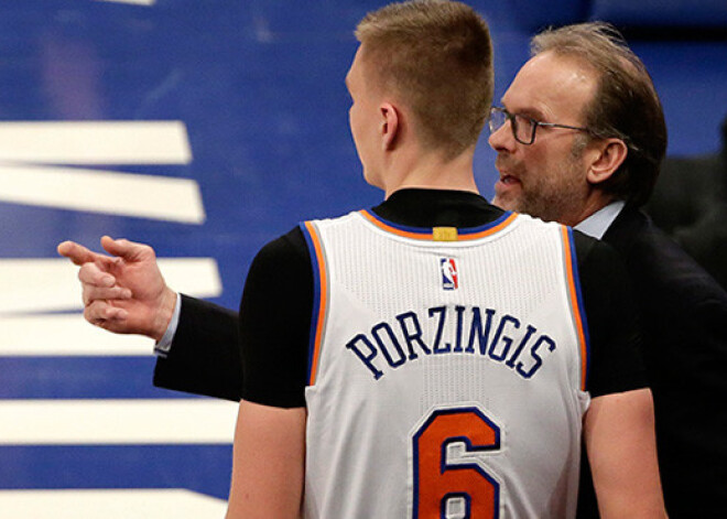 "Knicks" galvenais treneris pieļauj, ka Porziņģim sezona varētu būt beigusies