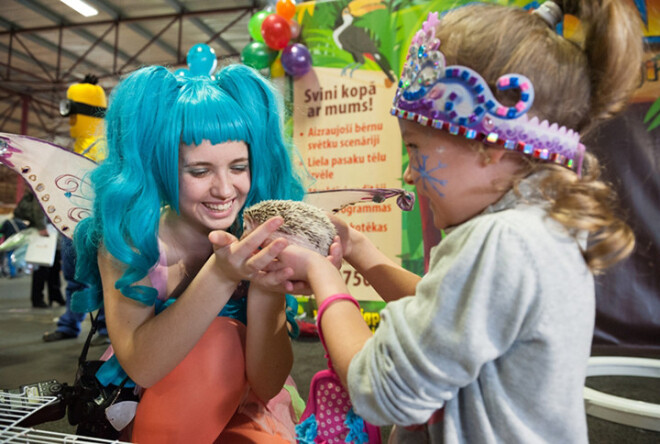 Ķīpsalas starptautiskajā izstāžu hallē šajā nedēļas nogalē notiek izstāde „Bērnu pasaule”