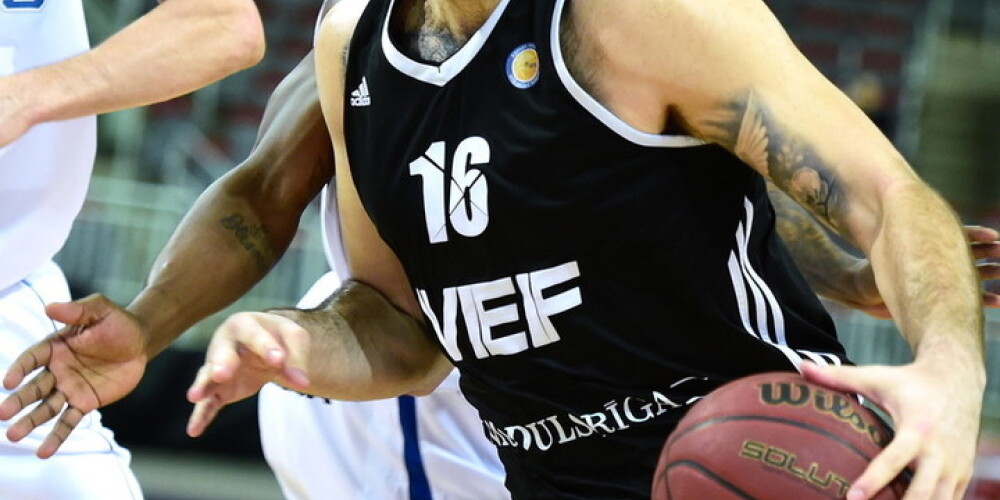 "VEF Rīga" basketbolists Harelsons kļuvis par VTB Vienotās līgas nedēļas vērtīgāko spēlētāju