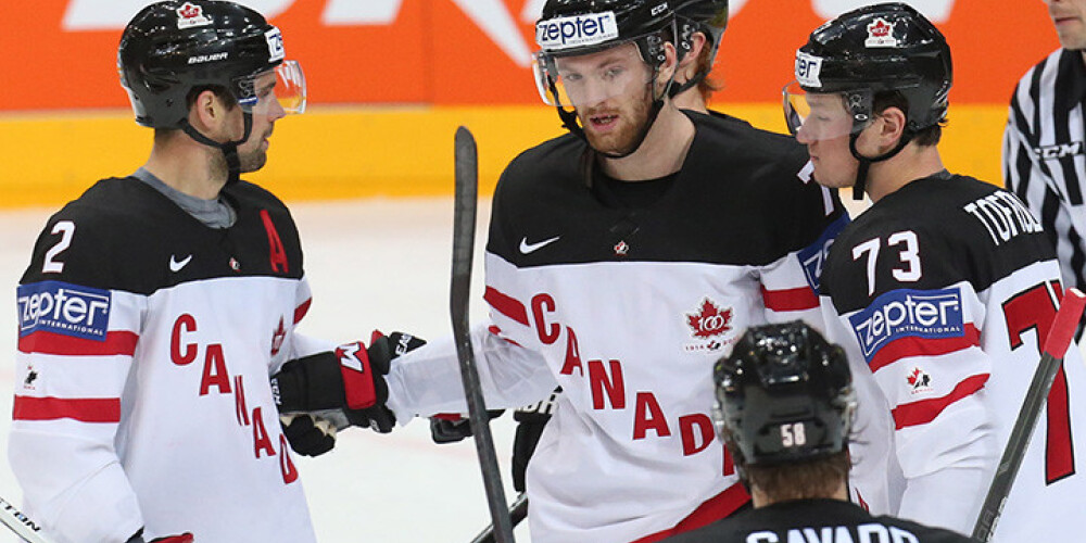 Čempione Kanāda nosauc pirmos 18 hokejistus dalībai pasaules čempionātā