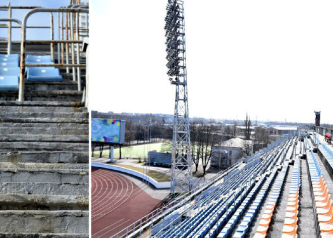 Izsludināts iepirkums Daugavas stadiona tribīņu pārbūvei