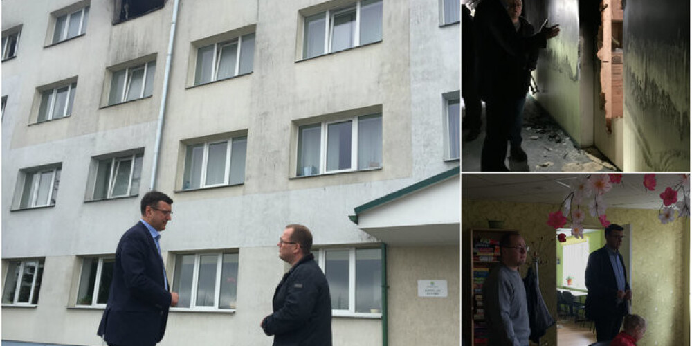 Ministrs Reirs tiekas ar Salaspils vadību un izsaka līdzjūtību ugunsgrēkā cietušo piederīgajiem un draugiem