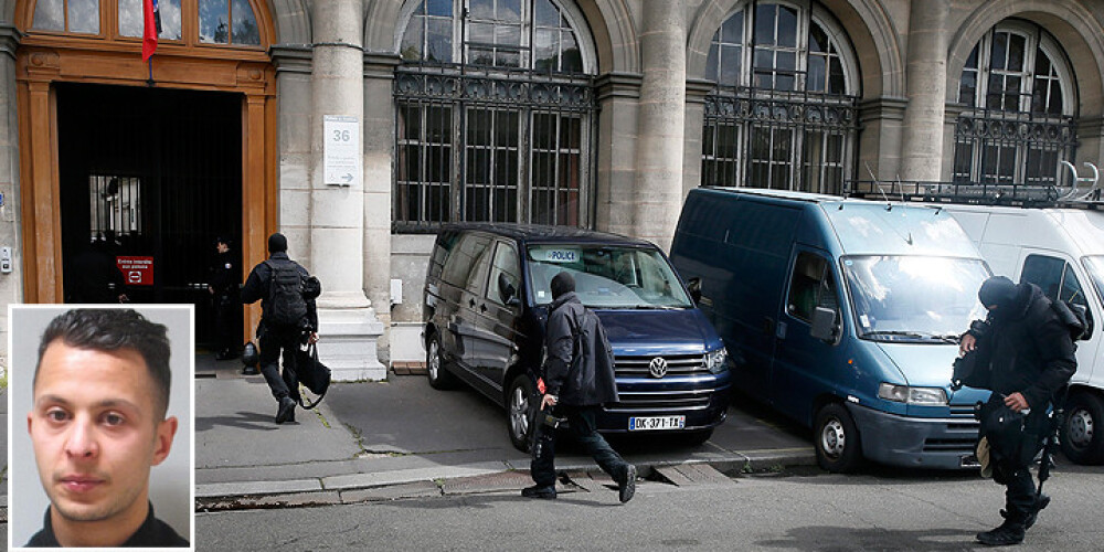 Ar pamatīgu policijas eskortu Parīzes slaktiņa rīkotājs izdots Francijai. FOTO