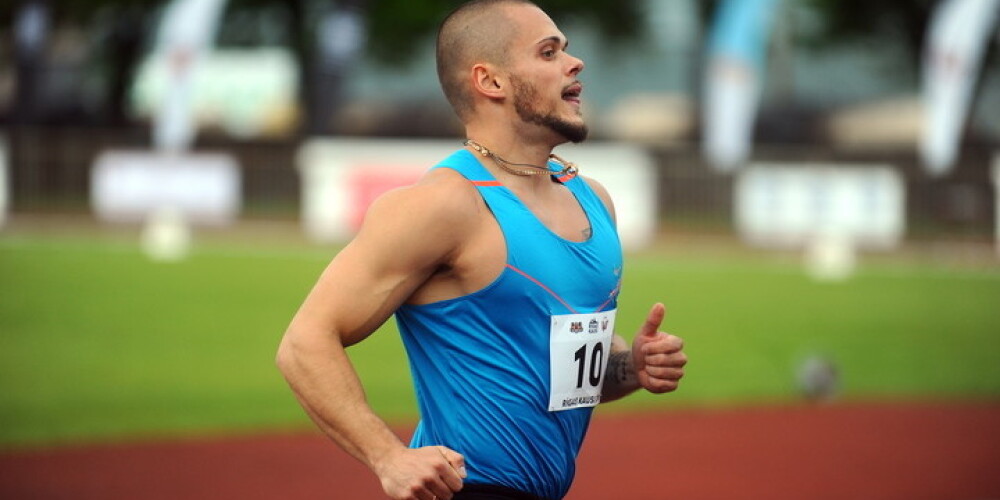 Veselības likstu nomocīts sportista karjeru beidz Latvijas labākais sprinteris Arājs
