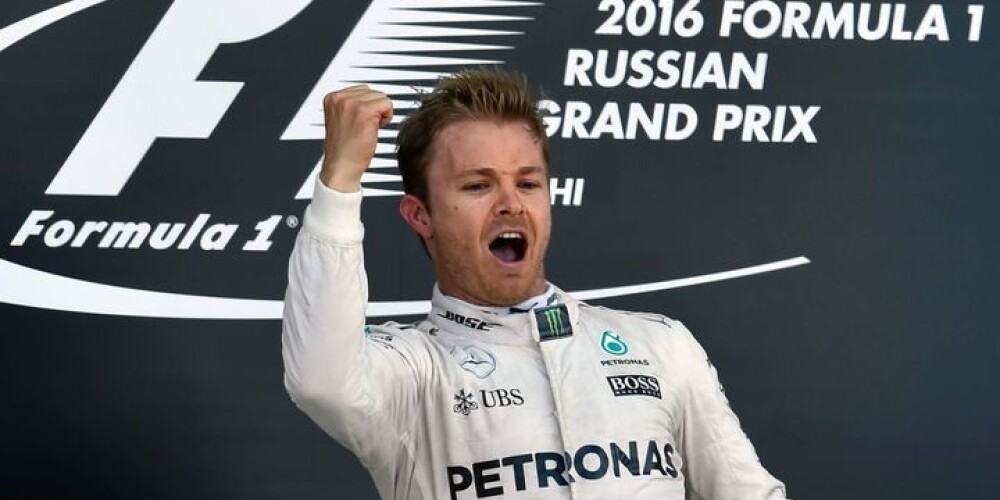 Rosbergs turpina dominēt un uzvar šosezon ceturto posmu pēc kārtas F-1 čempionātā