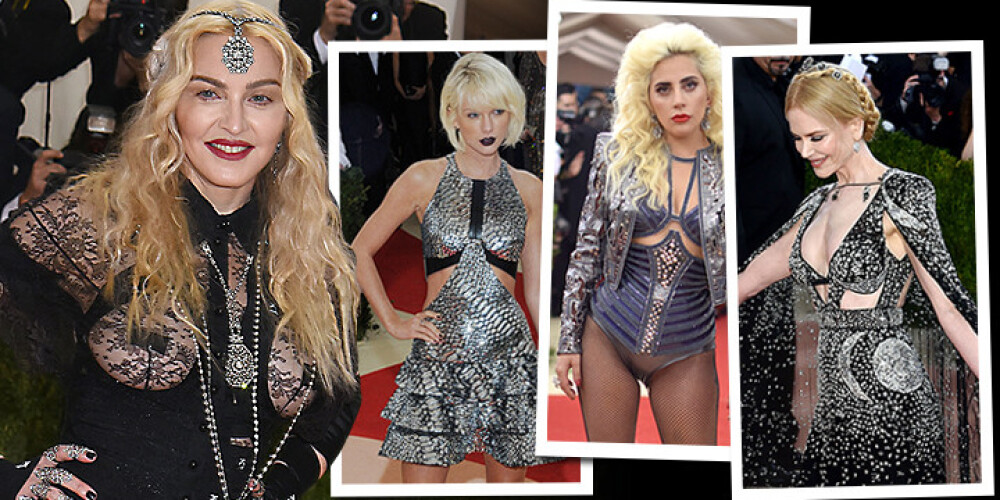 Madonna atkal kaila. "Met Gala" kostīmu balles ekstravagantākie tērpi. FOTO