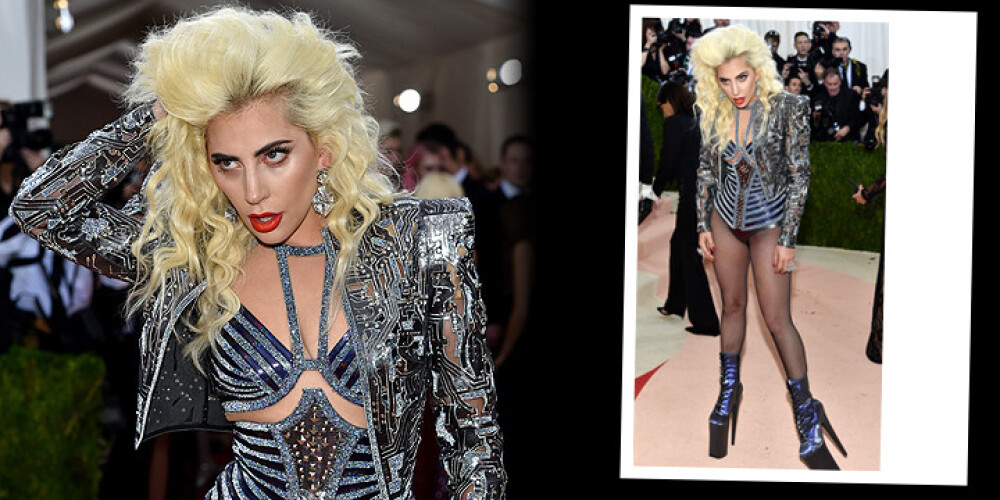 Леди Гага пришла на бал без штанов