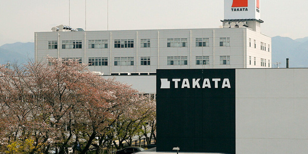Japānas gigants "Takata" ASV gatavojas atsaukt vēl 35 miljonus gaisa spilvenu