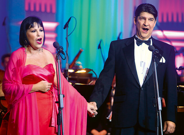 Ingus Pētersons un Inese Galante.