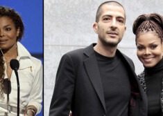 Dziedātāja ar savu draugu, iespējamā mazuļa tēvu.