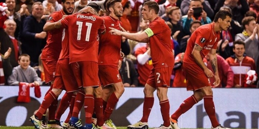 "Sevilla" un "Liverpool" futbolisti iekļūst UEFA Eiropas līgas finālā