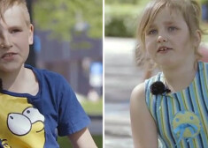 Bērni dalās savās pārdomās par ģimenes nozīmi un vērtību.