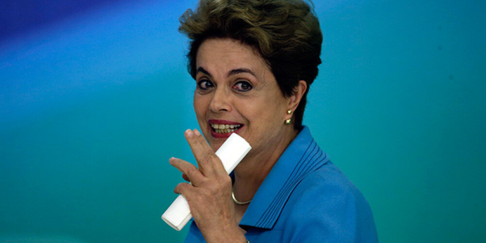 Varas maiņa Brazīlijā. Senāts prezidenti Rusefu atstādina no amata