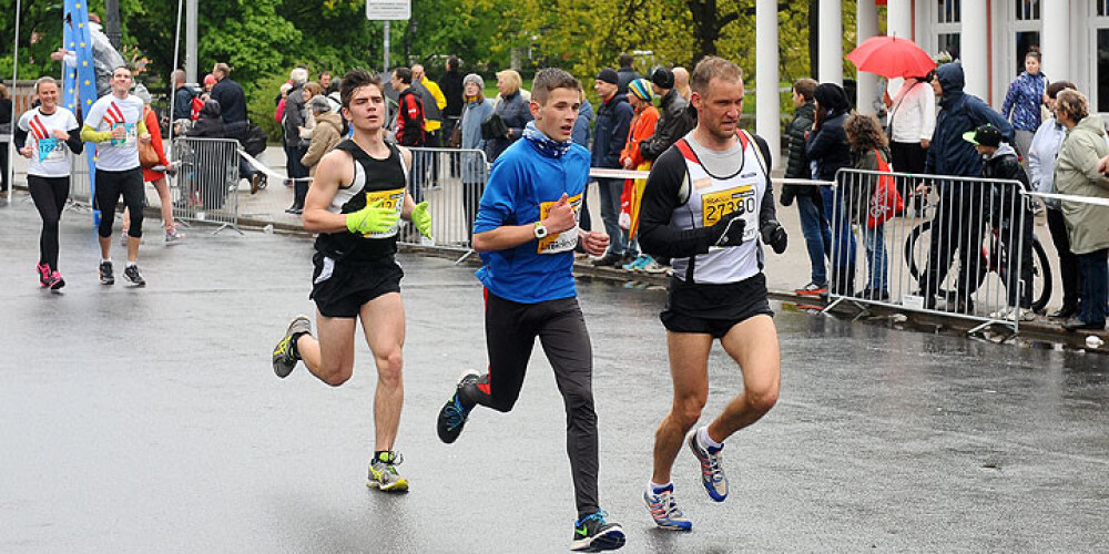 Rīgas maratona diena būs apmākusies un lietaina
