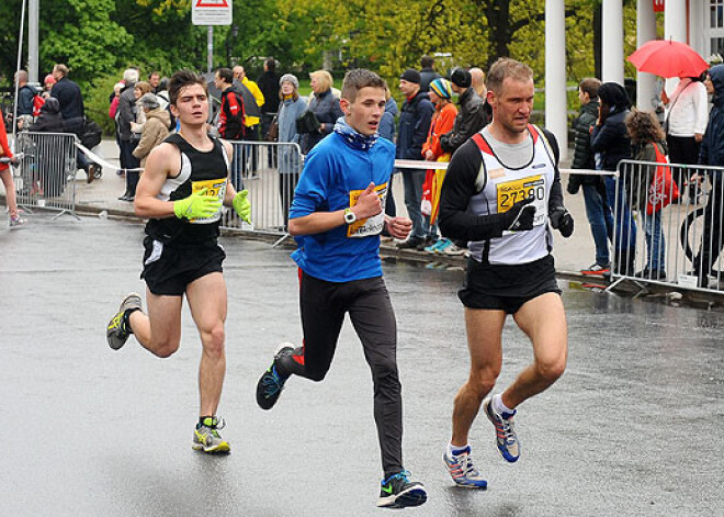 Rīgas maratona diena būs apmākusies un lietaina