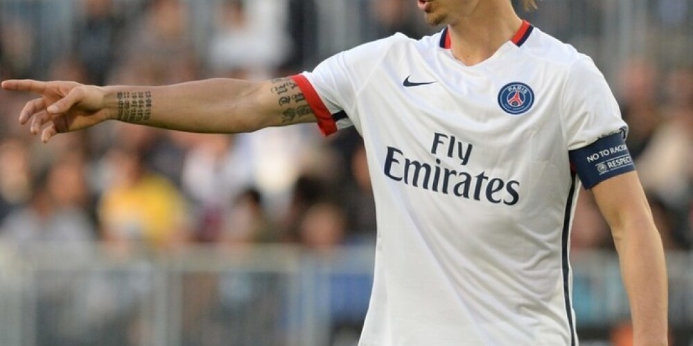 Zviedru futbola zvaigzne Ibrahimovičs pēc sezonas atstās Parīzes "Saint-Germain"