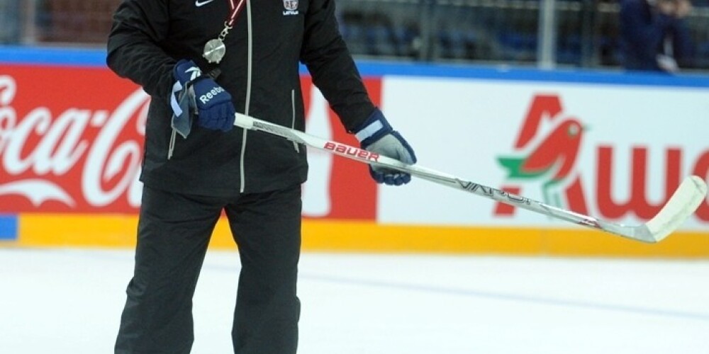 Beresņevs nolemj pēc pirmās uzvaras Latvijas izlases hokejistiem iedot brīvdienu