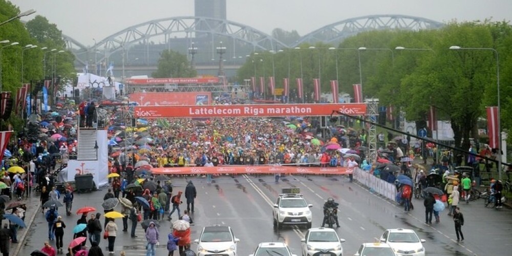 Rīgas maratonā piedalās 33,6 tūkstoši skrējēju no 65 pasaules valstīm