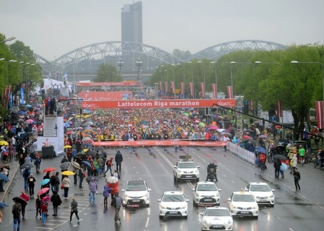 Rīgas maratonā piedalās 33,6 tūkstoši skrējēju no 65 pasaules valstīm