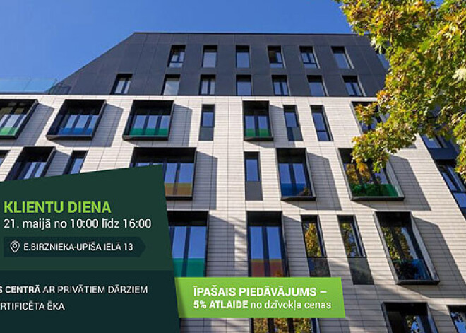 Klientu diena jaunajā Rīgas centra projektā "Felicity Apartments"!