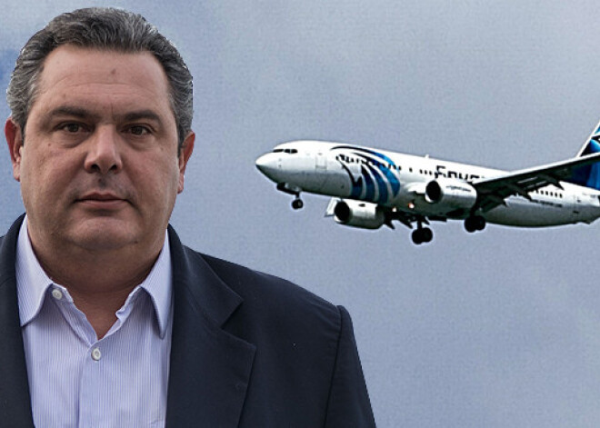 Grieķijas ministrs: "EgyptAir" lidmašīna pirms pazušanas veica straujus pagriezienus un zaudēja augstumu