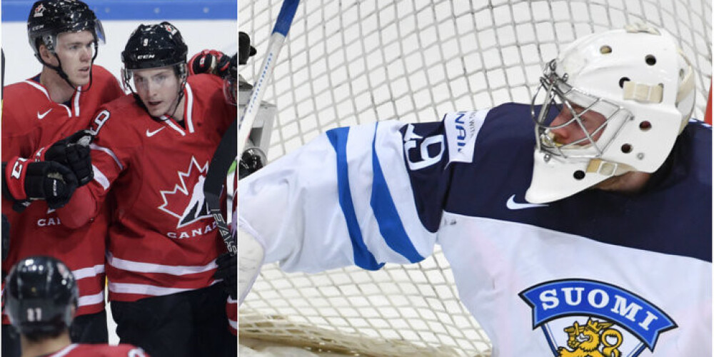 Kanāda un Somija šovakar cīnīsies par pasaules čempionu godu