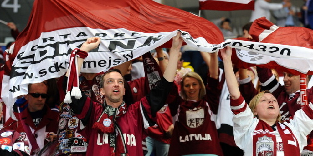 Pasaules čempionāta laikā Maskavā aizturēts viens Latvijas hokeja fans