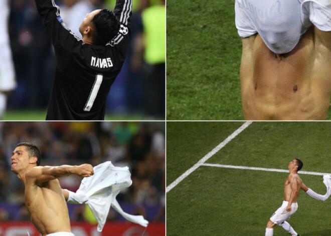 Ronaldu sajūsmā laukumā izģērbjas - Madrides "Real" atkal triumfē Čempionlīgā