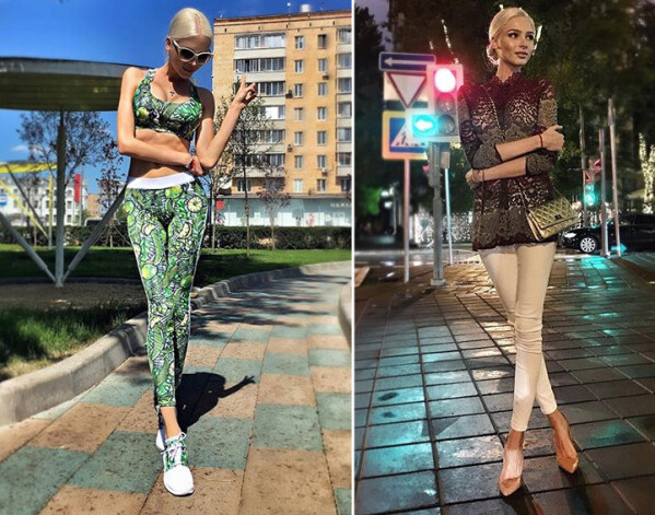 Похоже, что сама Алена довольна своей внешностью