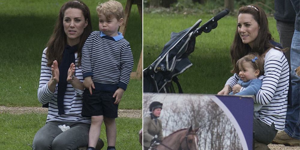 Герцогиня Кэтрин и принц Уильям сводили сына и дочь на скачки