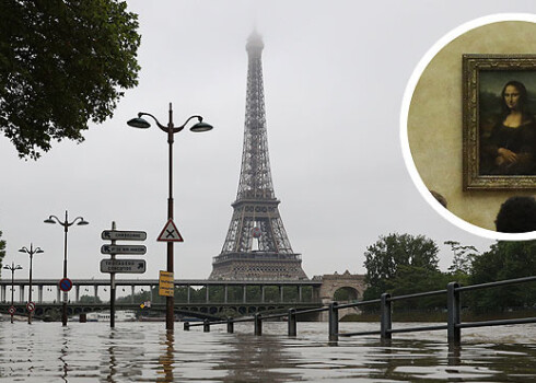Plūdi Parīzē pieņemas spēkā, no Luvras evakuēs mākslas darbus