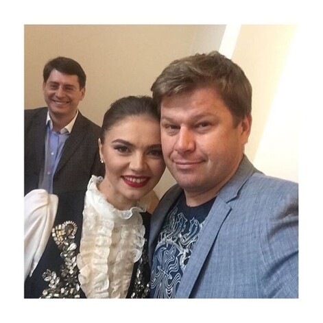 Алина Кабаева и Дмитрий Губерниев