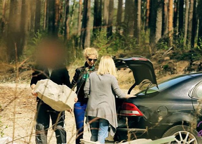 Slēptā kamera: kā latvieši gatavi palīdzēt piemēslot mežu. VIDEO