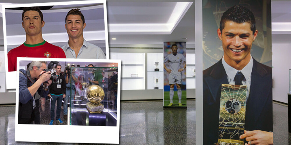 Paša futbola superzvaigznes finansētais Krištianu Ronaldu muzejs pārvietots uz plašākām telpām. FOTO