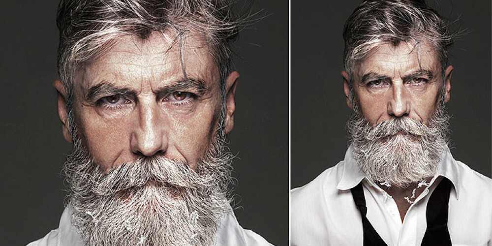Хипстер-пенсионер стал фотомоделью, отрастив бороду
