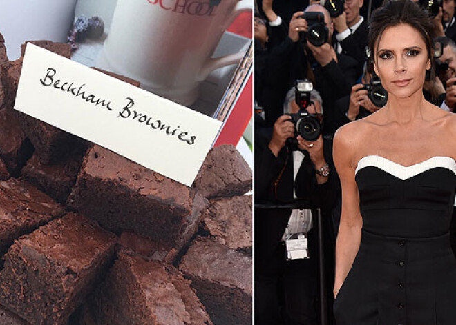 Кто бы мог подумать! Виктория Бэкхем приготовила пирожные