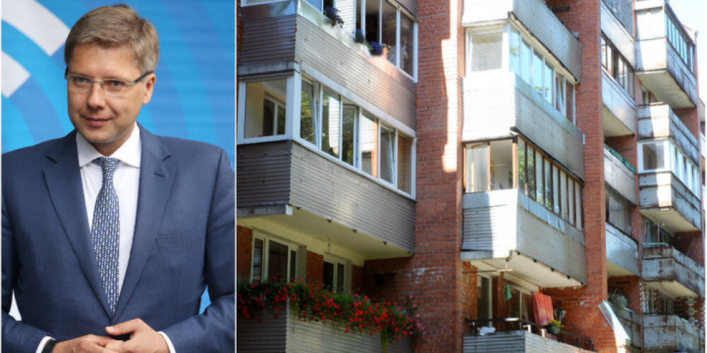 Rīgas mērs: "Balkoni ir dzīvokļu īpašnieku atbildība"