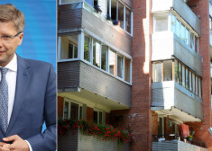 Rīgas mērs: "Balkoni ir dzīvokļu īpašnieku atbildība"