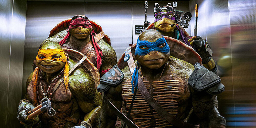 Pica, Ņujorka, bruņurupuči: recenzija par jauno filmu "Bruņrupuči nindzjas 2"
