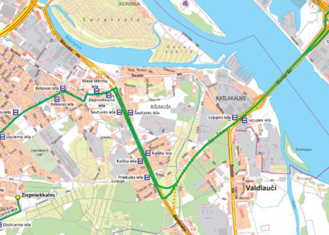 No 1.jūlija būs jauns autobusu maršruts Nr. 60 Ķengarags – Ziepniekkalns