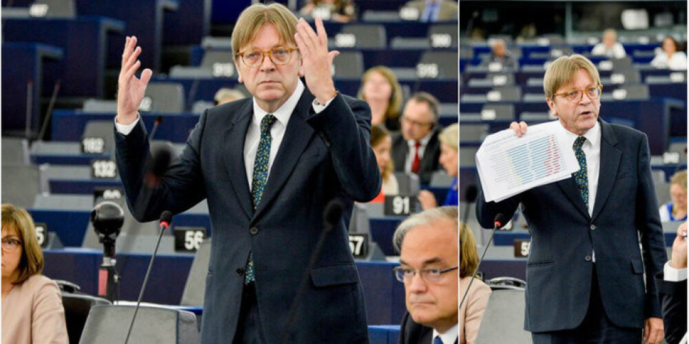 Runa, kas ieies vēsturē: Eiroparlamenta deputātam neiztur nervi. VIDEO