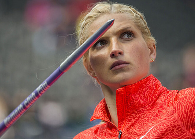 Šķēpmetēja Mūze iedzīvojas nepatīkamā traumā, sektoru pamet ar mediķu palīdzību