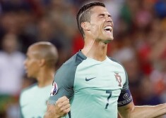 Ronaldu un Nani gūtie vārti ieved Portugāli Eiropas čempionāta finālā.