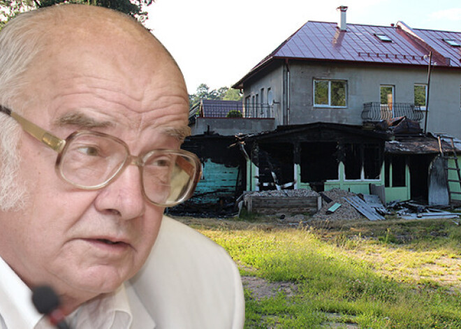 Jūrmalgeitas varonim Ilmāram Ančānam nodegusi māja