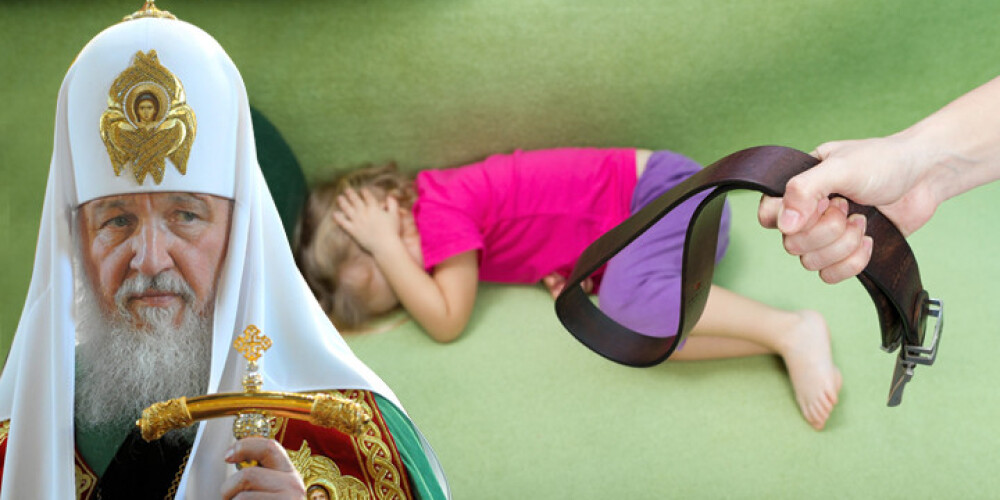 Krievijas pareizticīgo baznīca sašutusi: kā var aizliegt sist bērnus!?