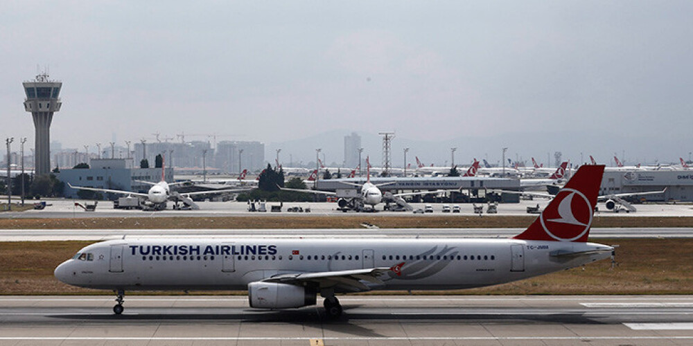 Atcelti šovakar paredzētie "Turkish Airlines" reisi uz un no Stambulas