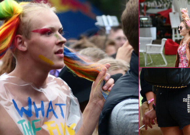 No modes līdz kaut kam stipri dīvainam - stilīgākie ļaudis festivālā "Positivus 2016". FOTOREPORTĀŽA