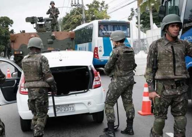 Brazīlijā desmit personas aizturētas par terorakta plānošanu olimpisko spēļu laikā