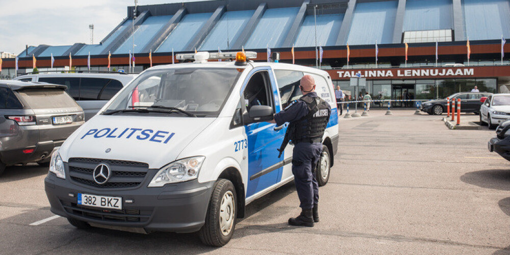 Saņemti draudi spridzināt Tallinas lidostu; vīrietis teicis, ka ir no "Islāma valsts"