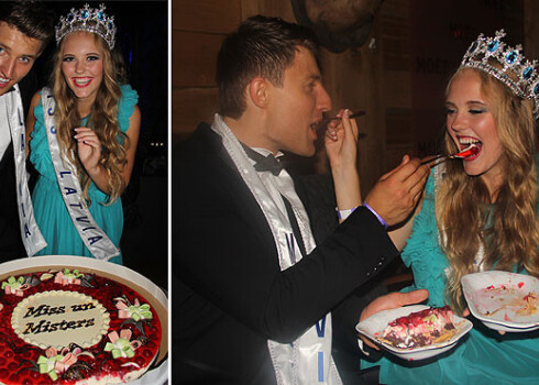 Tā pēc kronēšanas uzvaru svinēja "Miss un Misters Latvija 2016" skaistuļi. FOTO